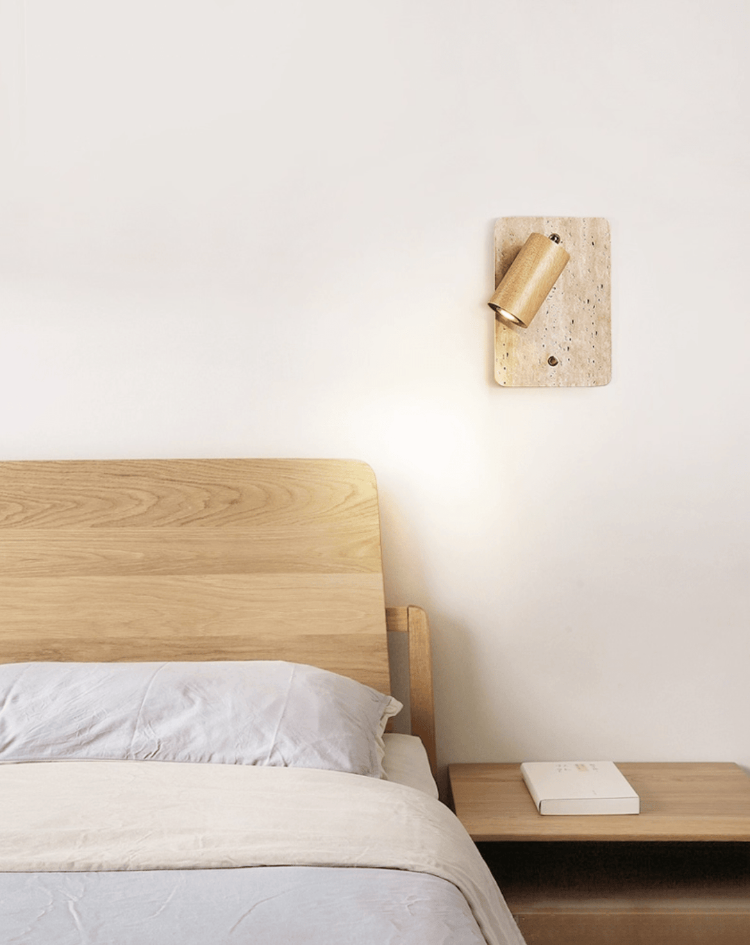 Travertine Spot Wall Sconce - Vakkerlight