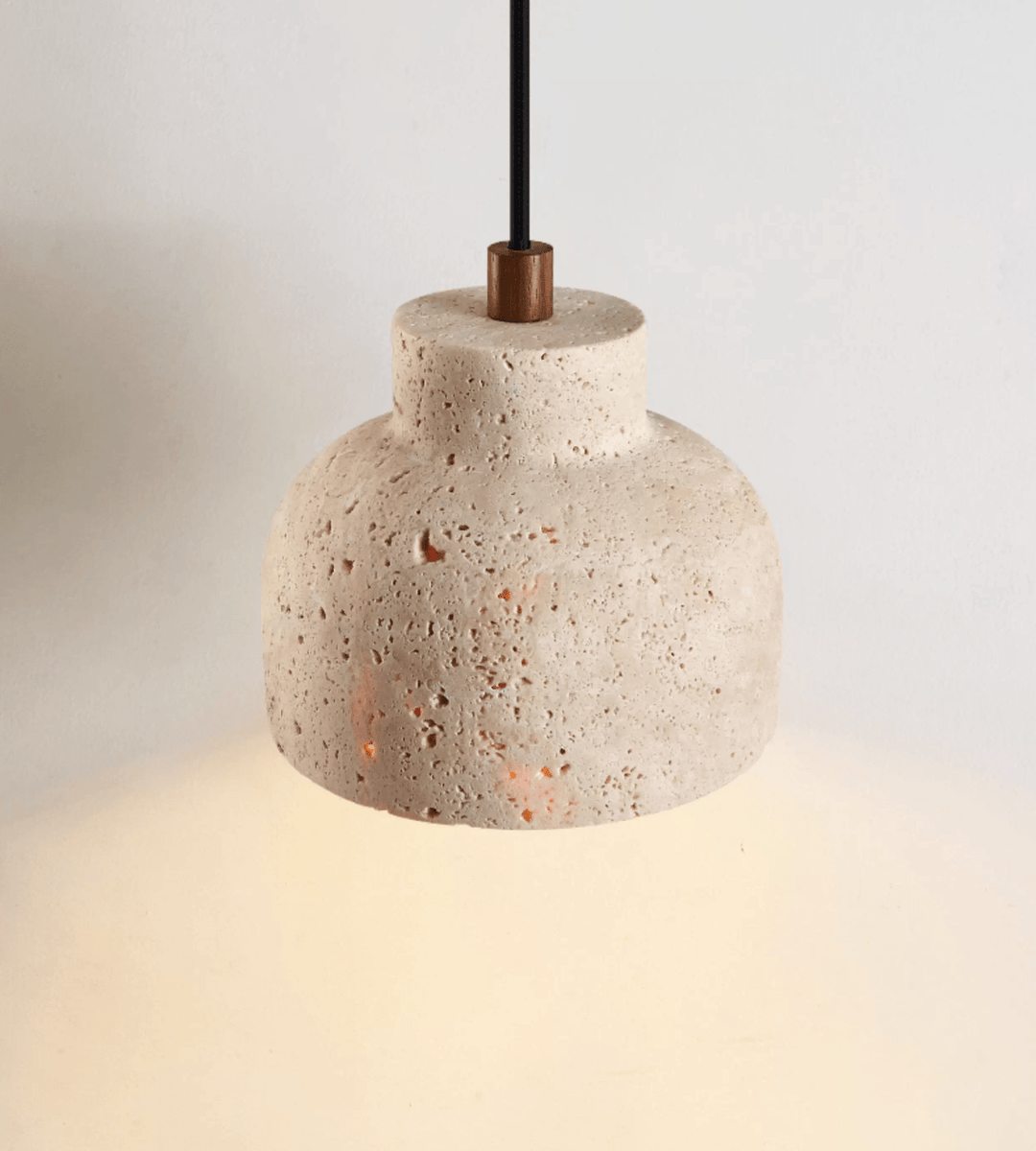 Travertine Bell Pendant Lamp - Vakkerlight