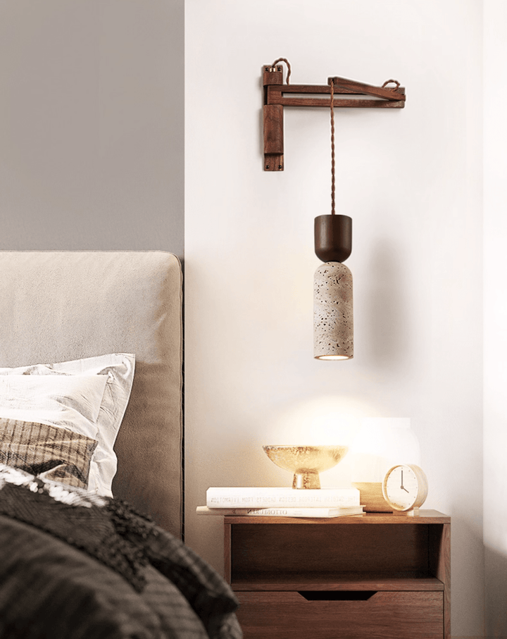 Travertine Fusion Wall Sconce - Vakkerlight