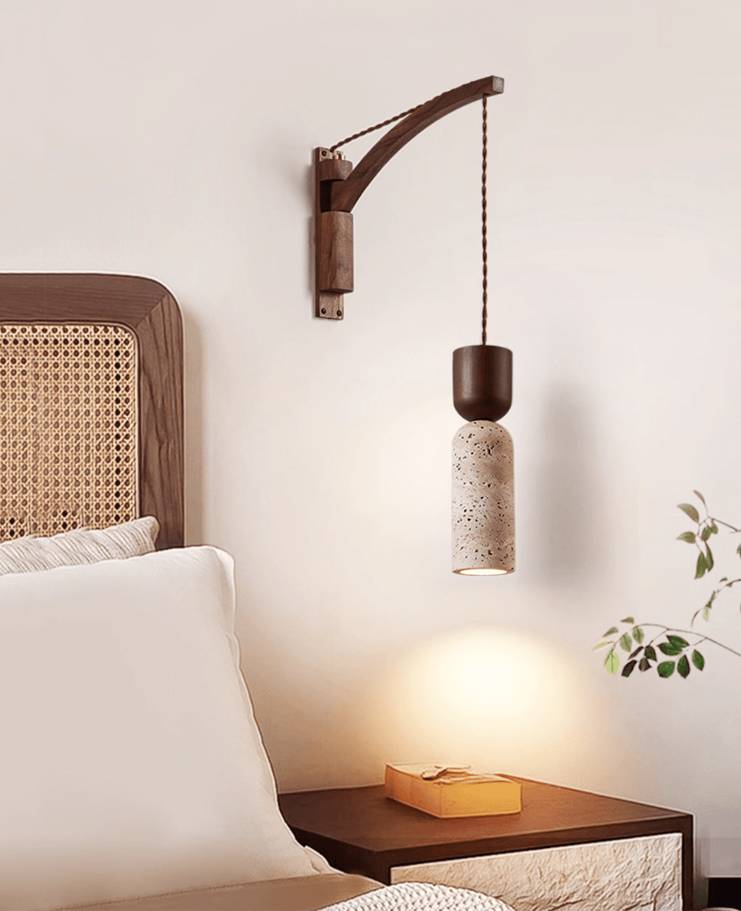 Travertine Fusion Wall Sconce - Vakkerlight