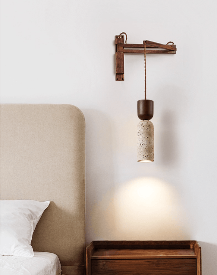 Travertine Fusion Wall Sconce - Vakkerlight