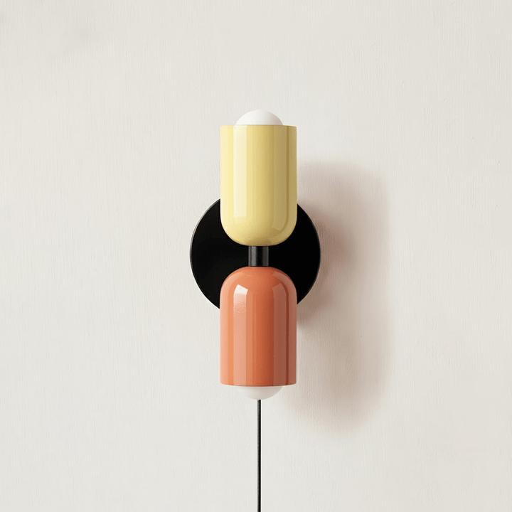 Couleur Double Plug In Wall Lamp - Vakkerlight