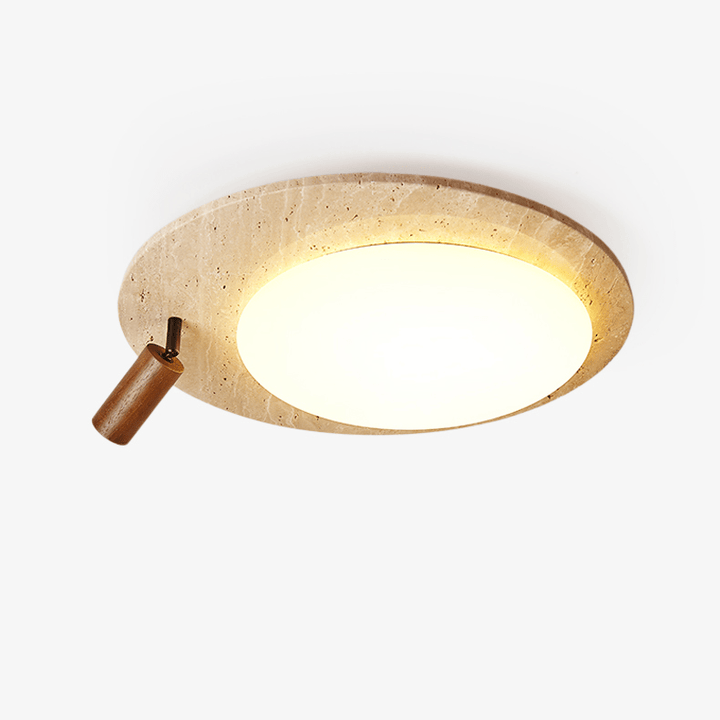 Travertine Oval Knob Ceilling Lamp - Vakkerlight