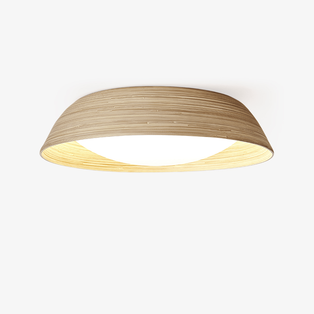 Bamboo Textured Ceiling Lamp - Vakkerlight