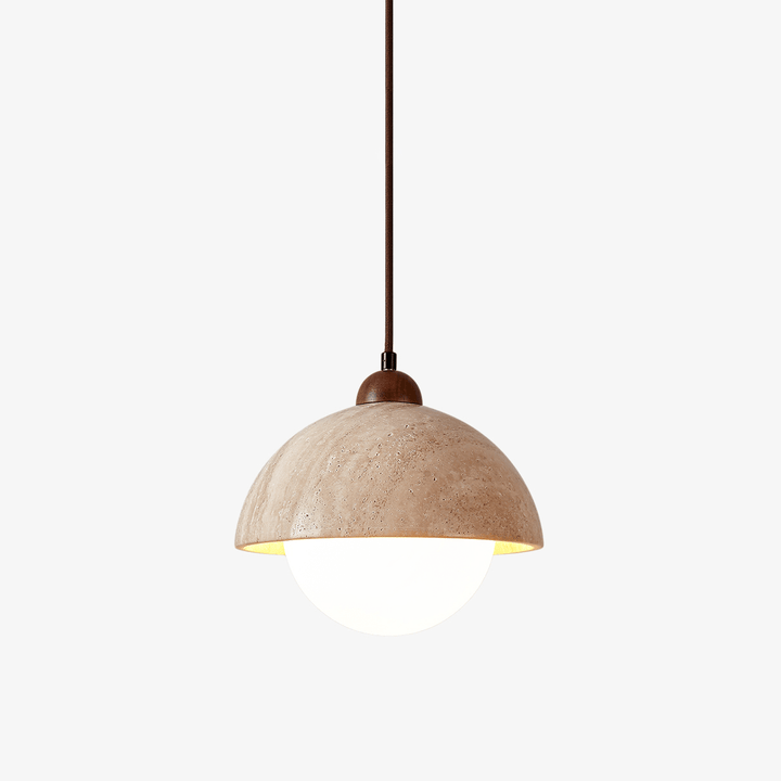 Dome Travertine Pendant Lamp - Vakkerlight