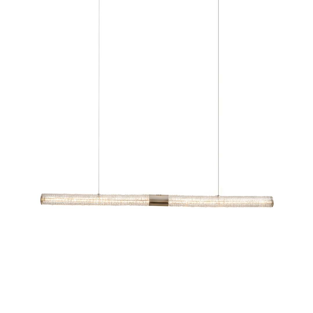 Crystal Stream Linear Pendant Lamp - Vakkerlight