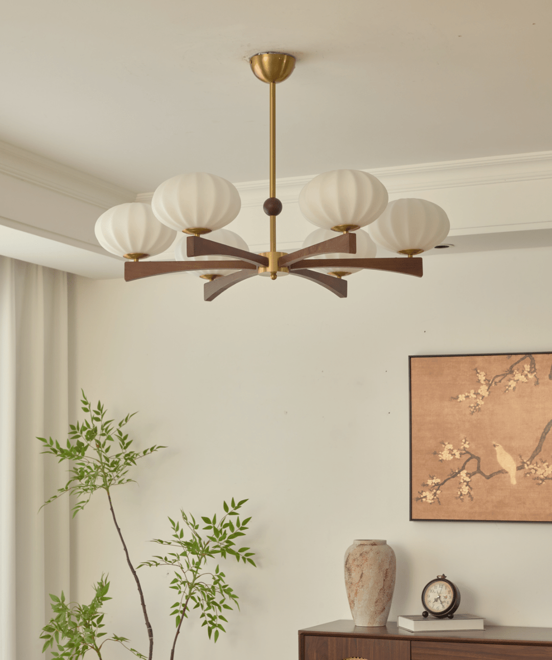 Elias Mid - Century Chandelier - Vakkerlight