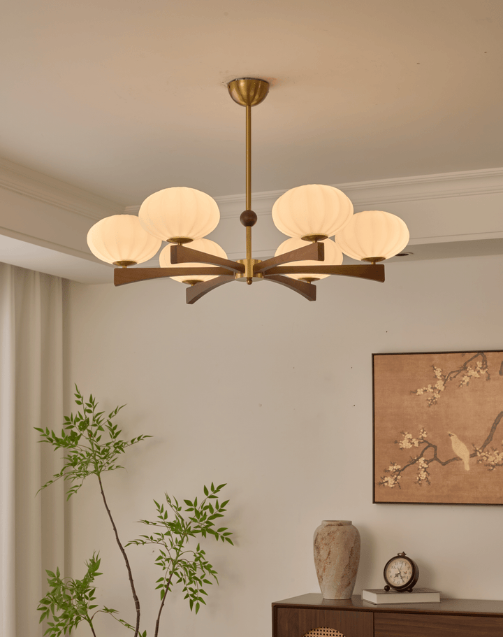 Elias Mid - Century Chandelier - Vakkerlight