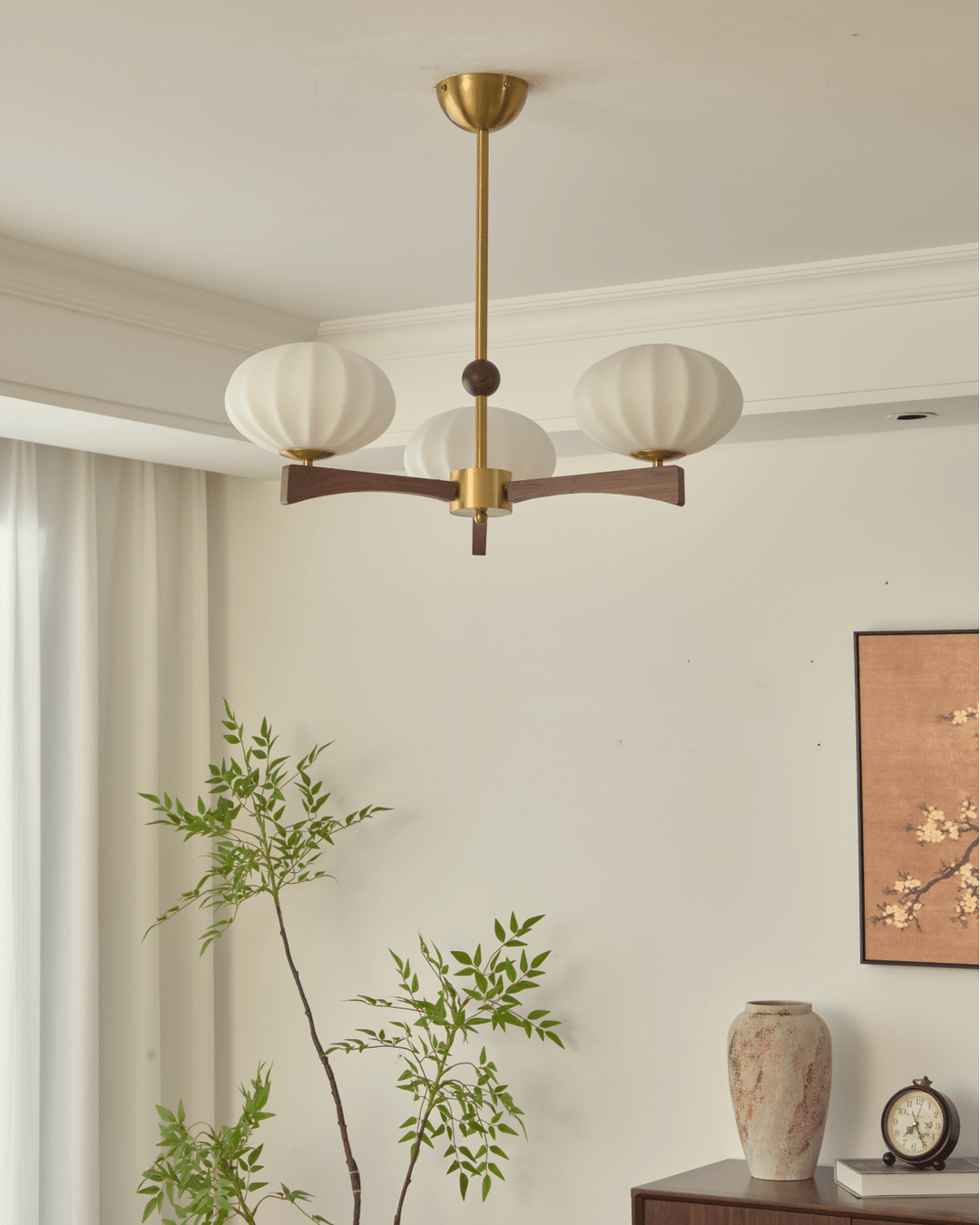 Elias Mid - Century Chandelier - Vakkerlight