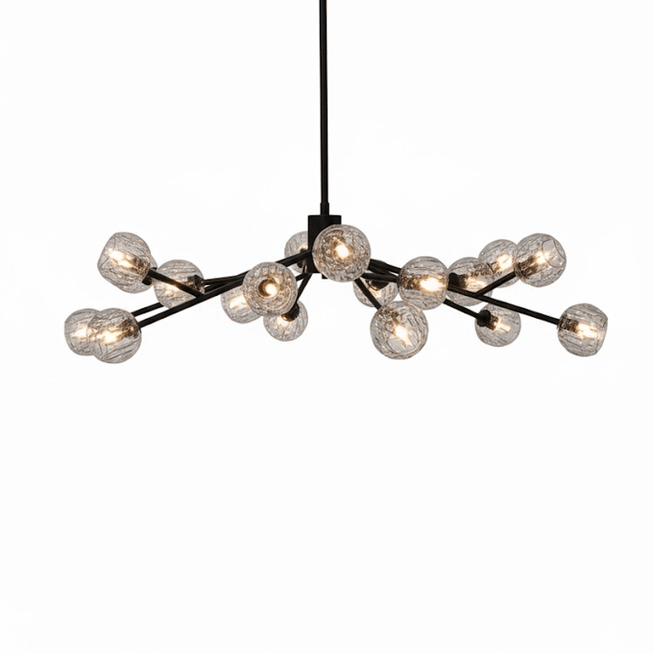 Crystal Ball Round Cluster Chandelier - Vakkerlight