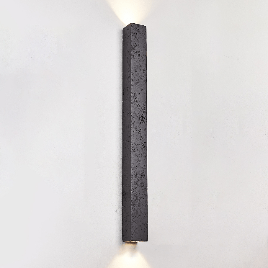 Minimalist Stone Finish Wall Lamp - Vakkerlight
