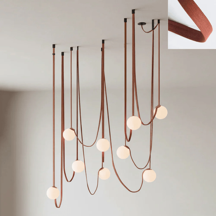 Multiple Belt Art Pendant Light - Vakkerlight