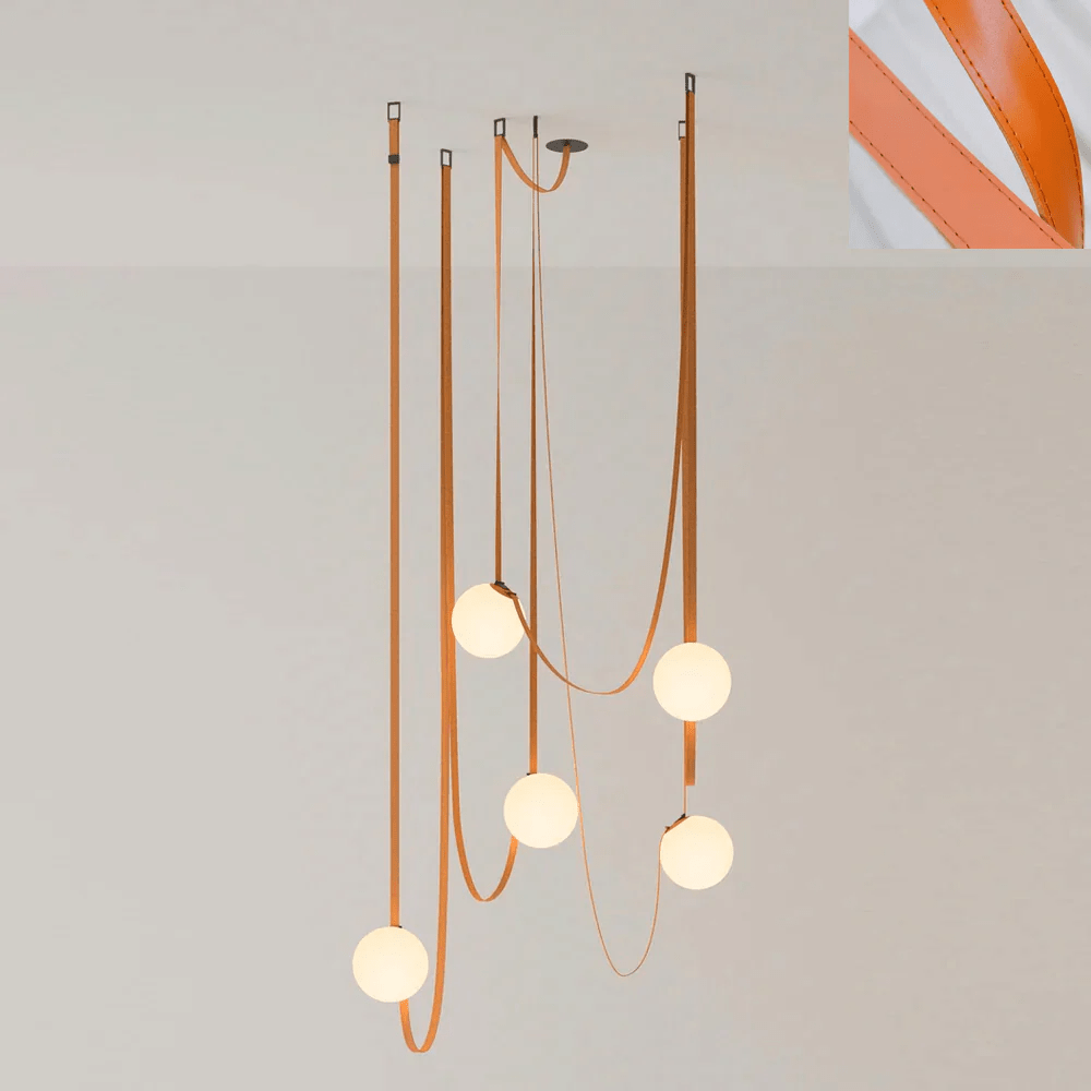 Multiple Belt Art Pendant Light - Vakkerlight