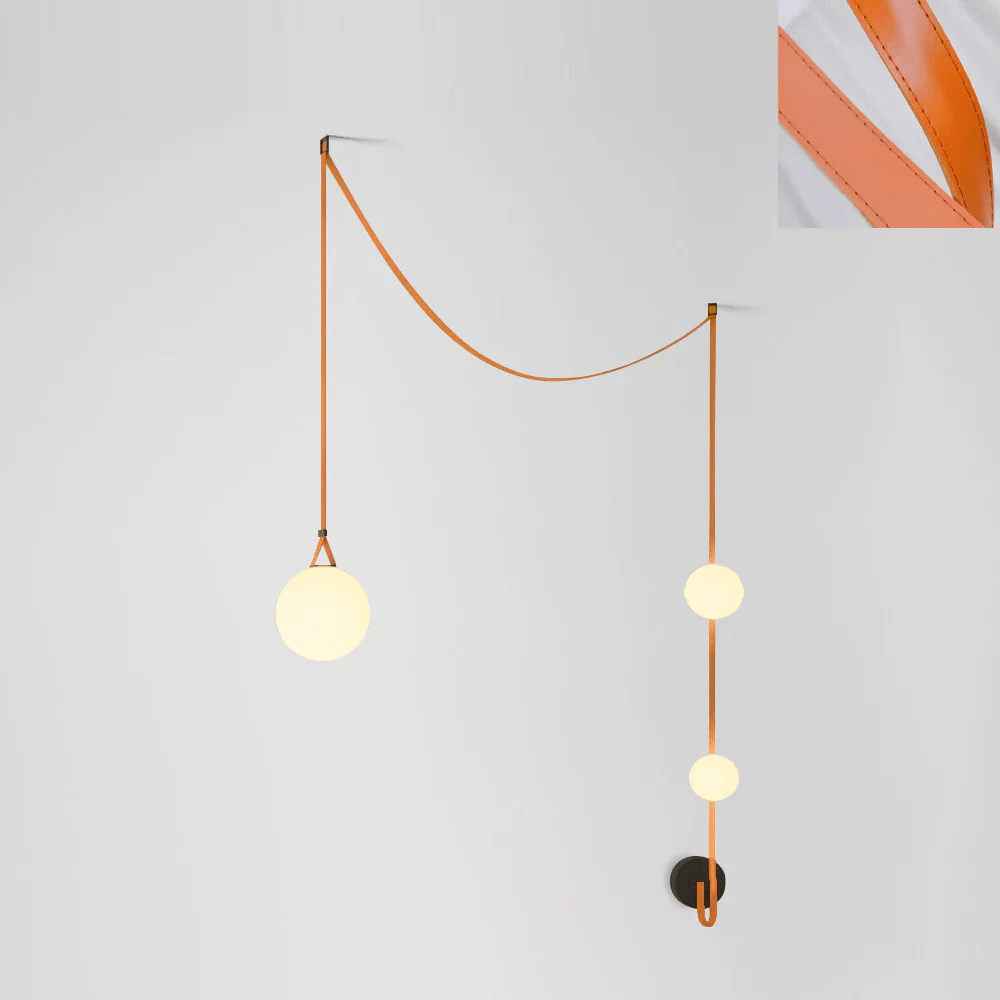 Multiple Belt Art Pendant Light - Vakkerlight