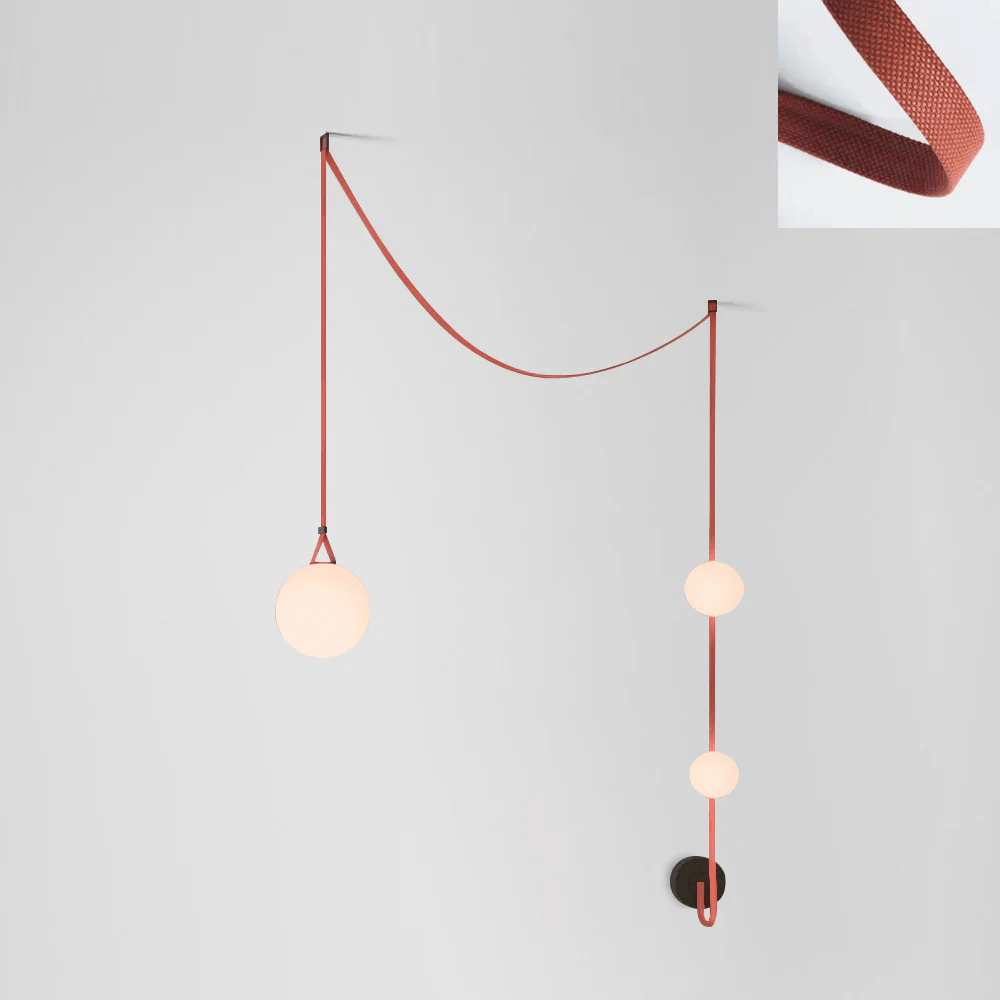 Multiple Belt Art Pendant Light - Vakkerlight