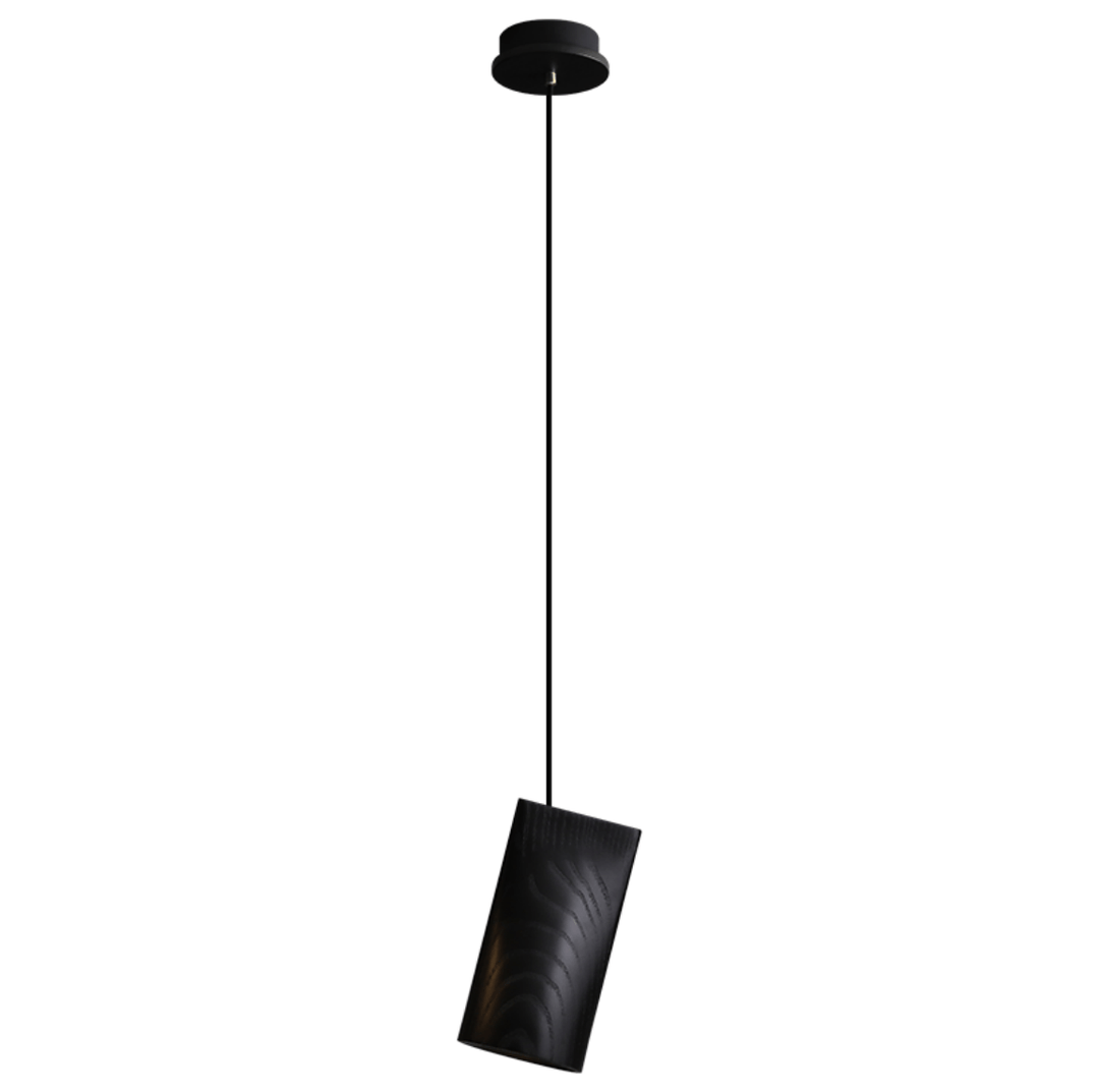 Nordic Tilted Wood Pendant Light - Vakkerlight