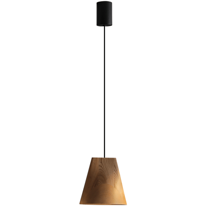 Nordic Tilted Wood Pendant Light - Vakkerlight