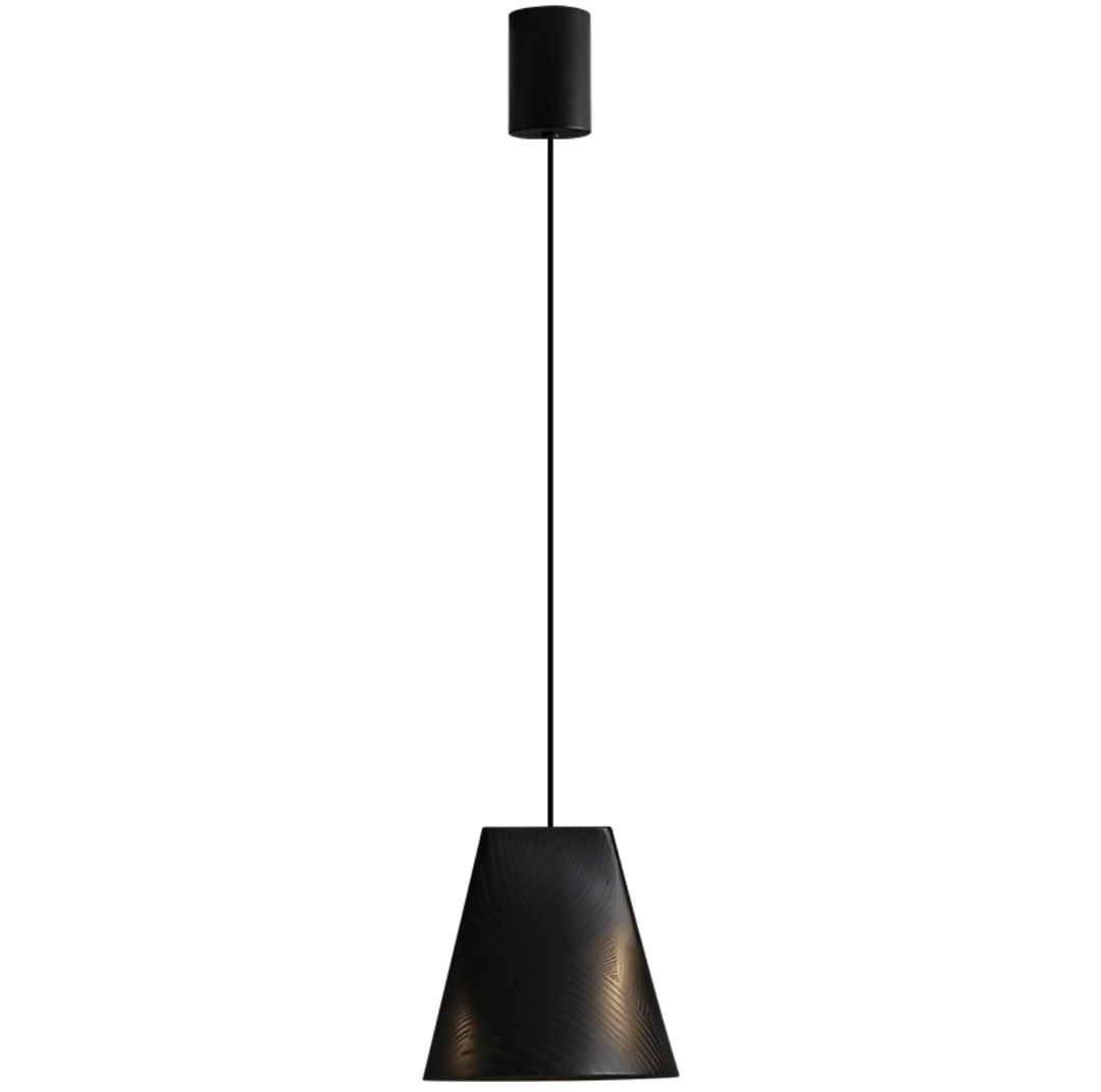 Nordic Tilted Wood Pendant Light - Vakkerlight