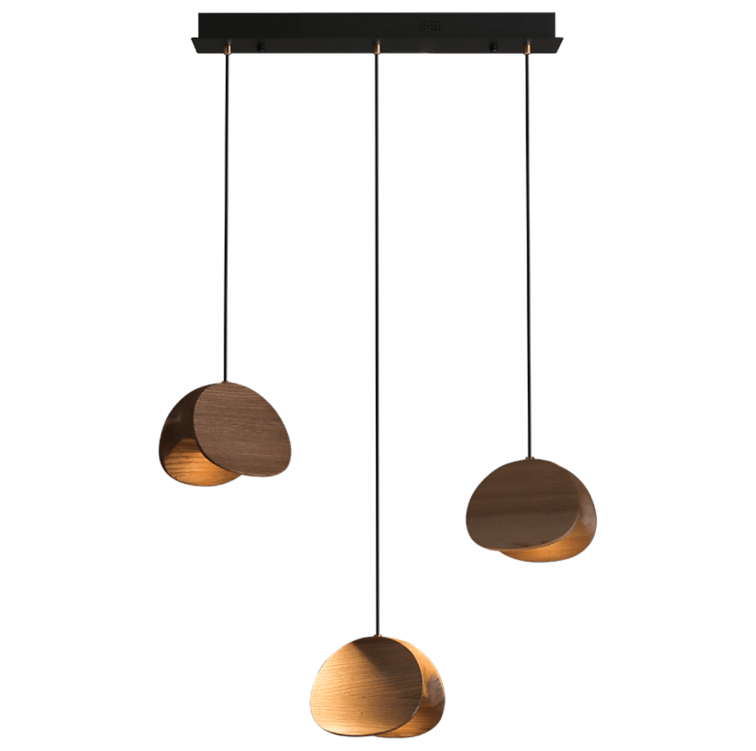 Orbit Fold Wood Pendant Light - Vakkerlight