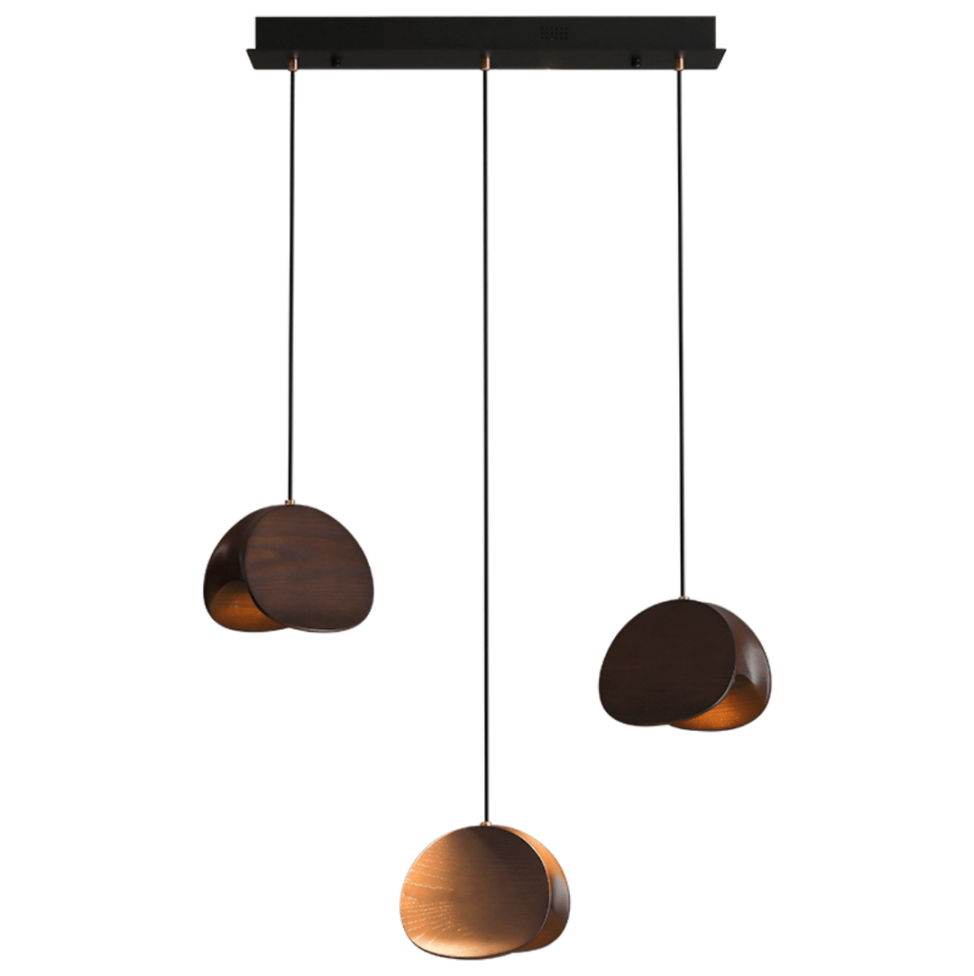 Orbit Fold Wood Pendant Light - Vakkerlight