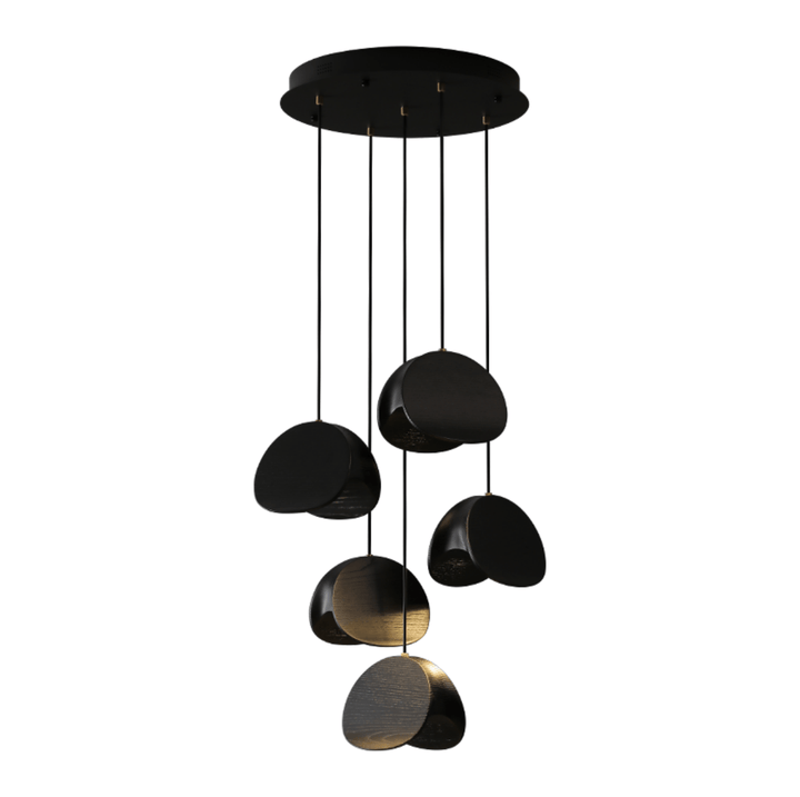 Orbit Fold Wood Pendant Light - Vakkerlight