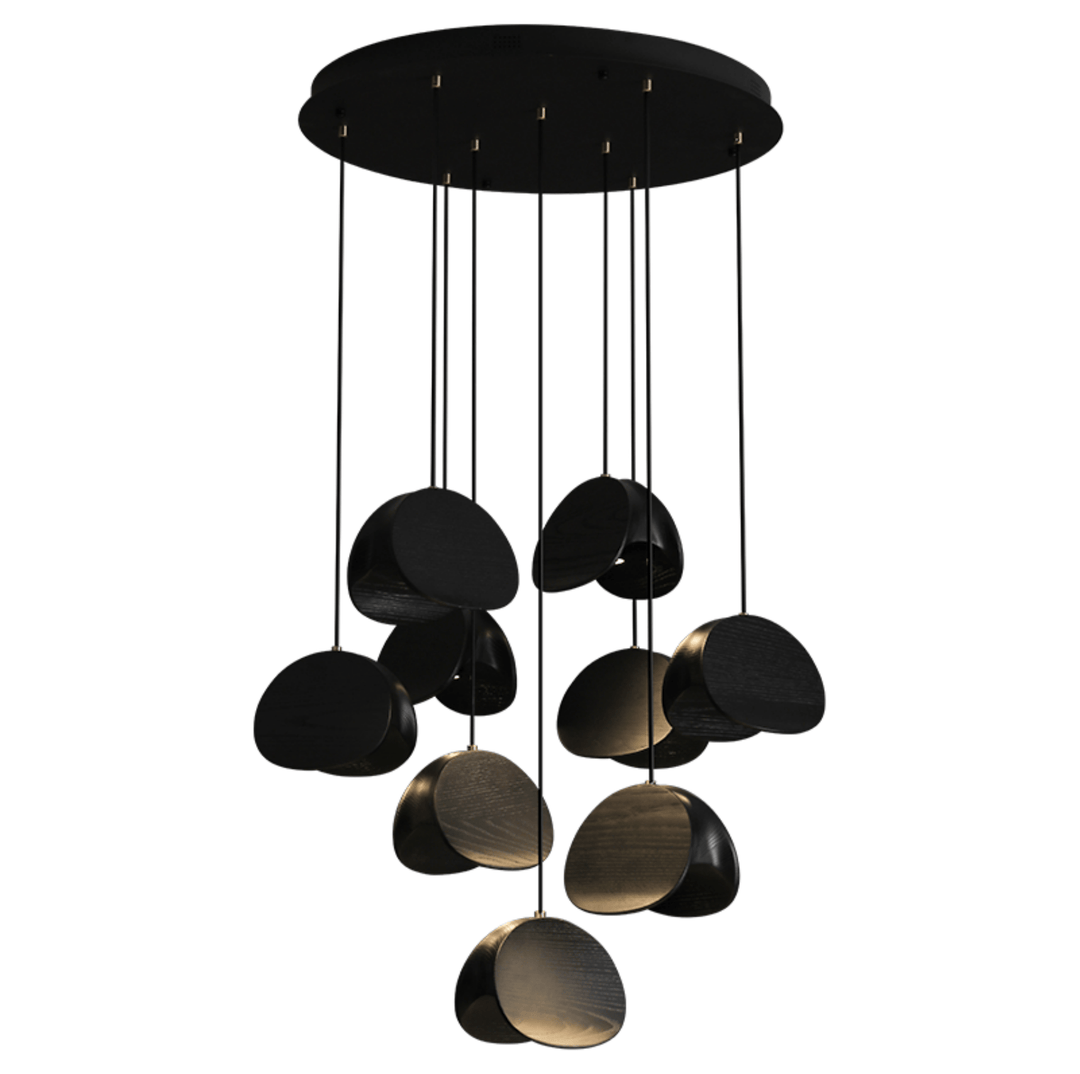Orbit Fold Wood Pendant Light - Vakkerlight