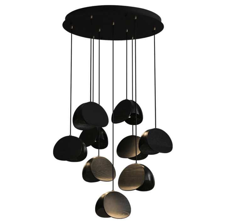 Orbit Fold Wood Pendant Light - Vakkerlight