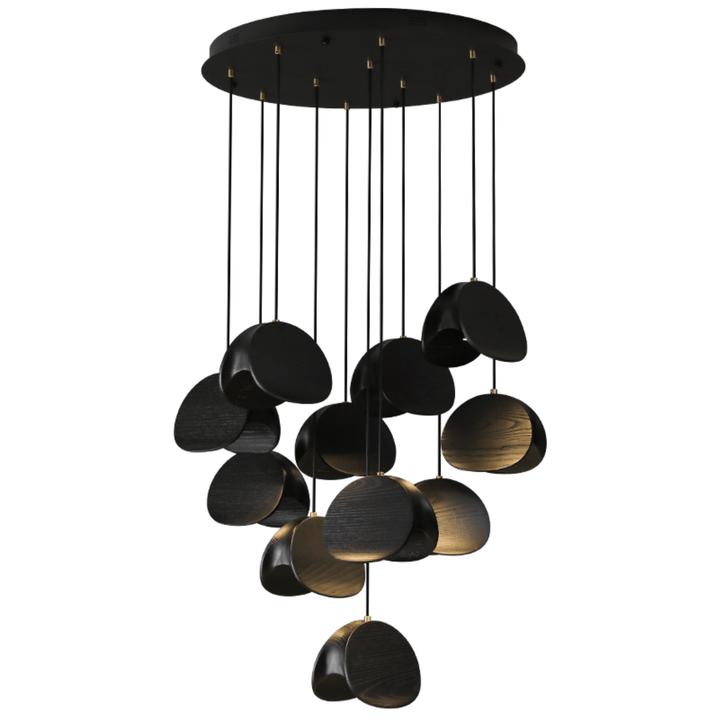 Orbit Fold Wood Pendant Light - Vakkerlight