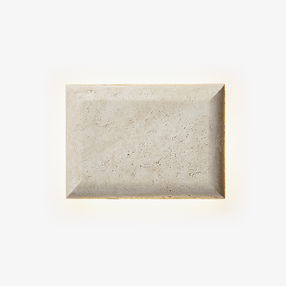 Mesa Glow Travertine Sconce - Vakkerlight