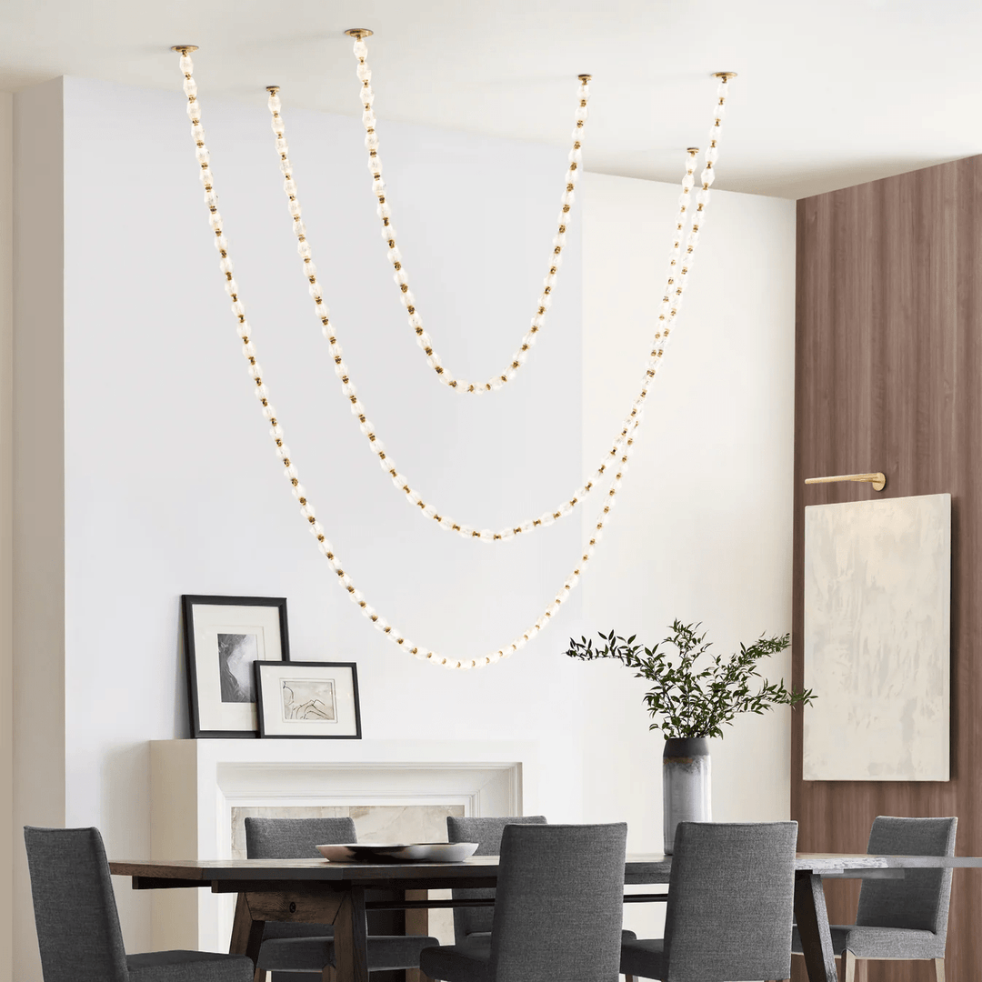 Glass Chain Chandelier - Vakkerlight