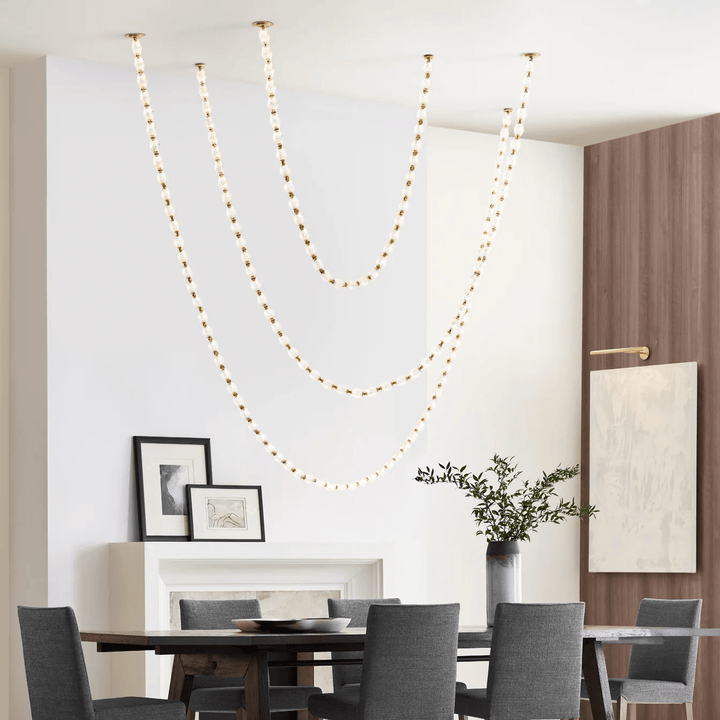 Glass Chain Chandelier - Vakkerlight