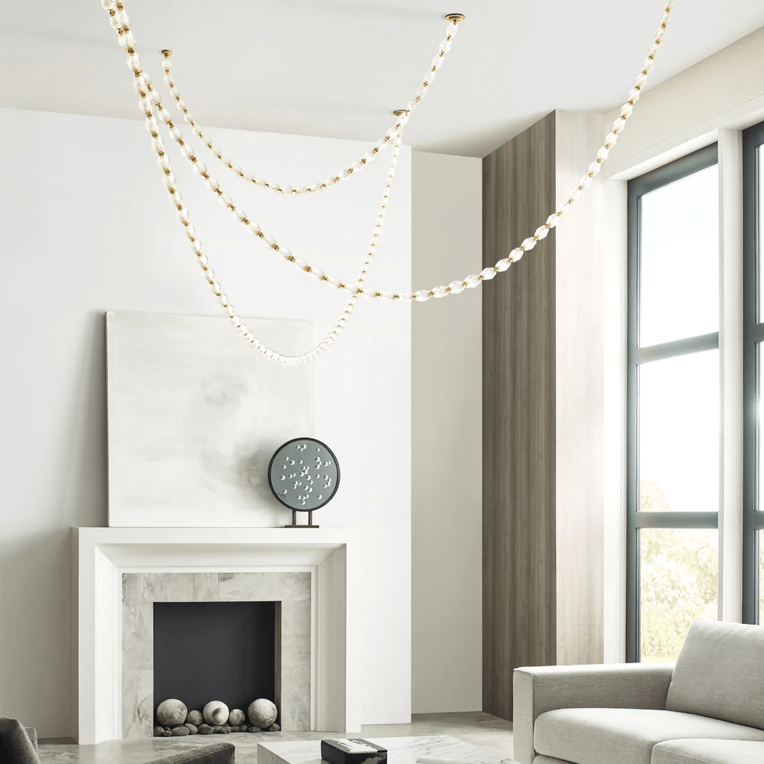 Glass Chain Chandelier - Vakkerlight