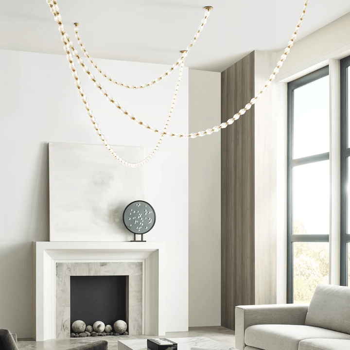Glass Chain Chandelier - Vakkerlight