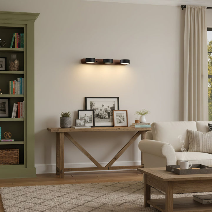 Black Travertine Duo Wall Light - Vakkerlight