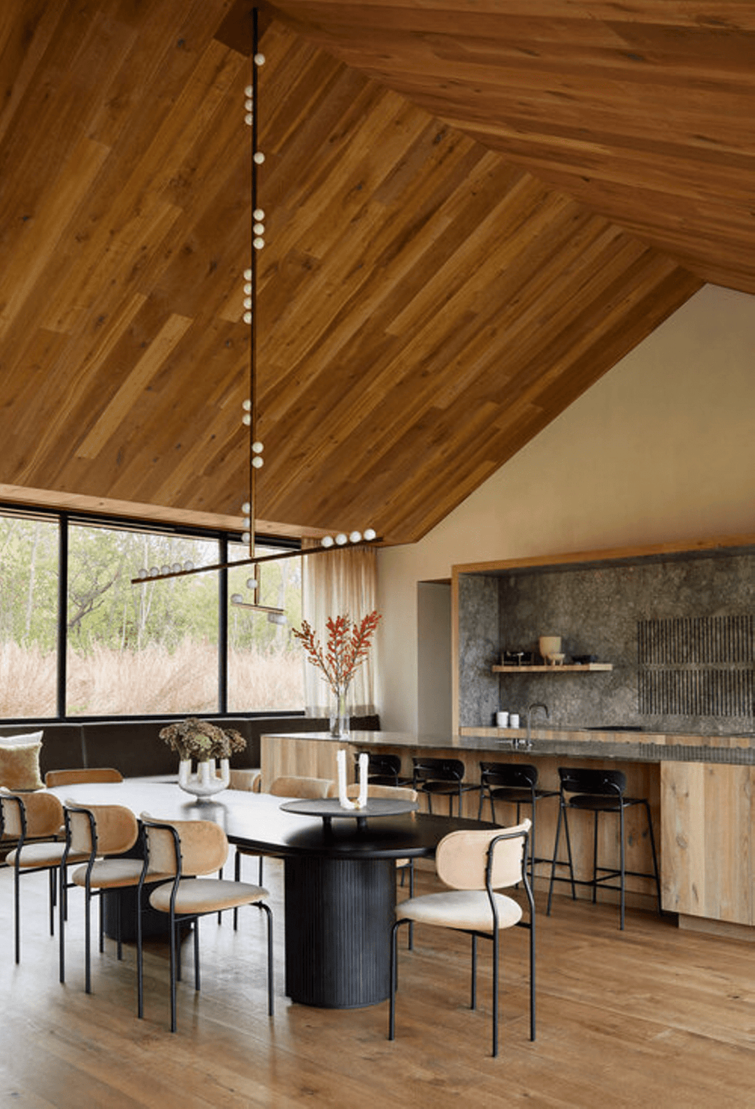 Brass Glass Drop Chandelier - Vakkerlight