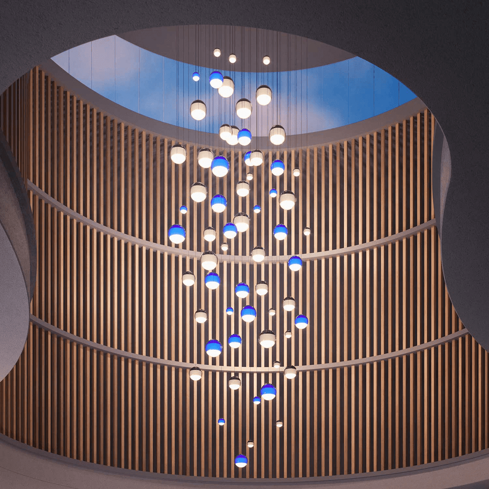 Dipping LED Pendant Light - Vakkerlight