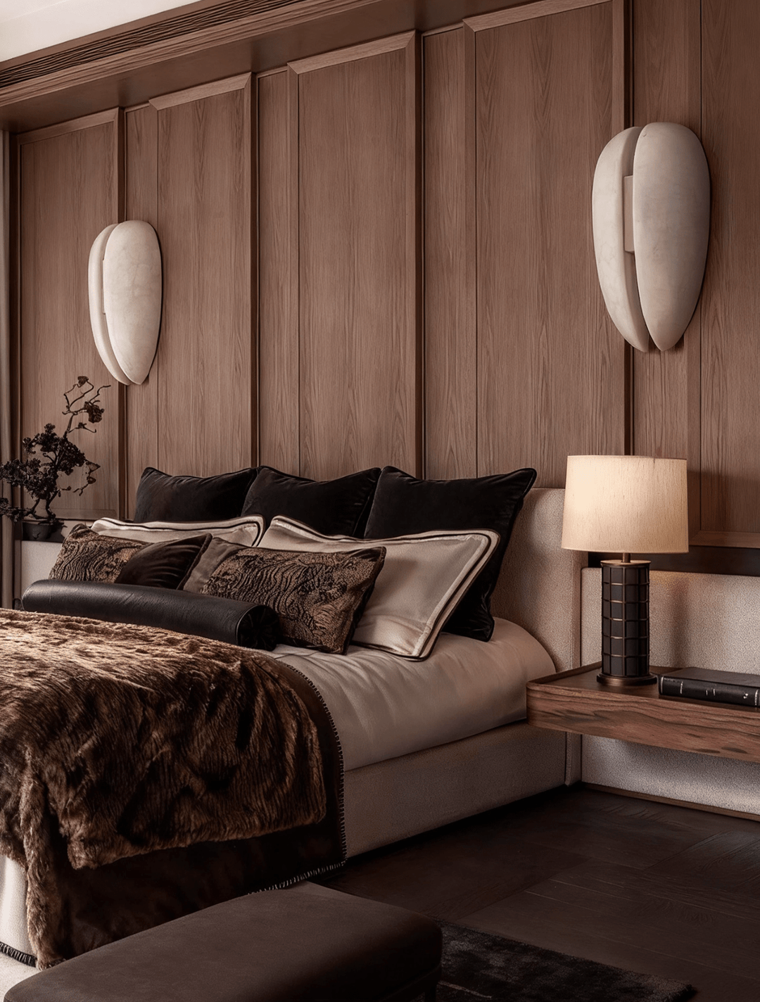 Alabaster Veil Wall Sconce - Vakkerlight