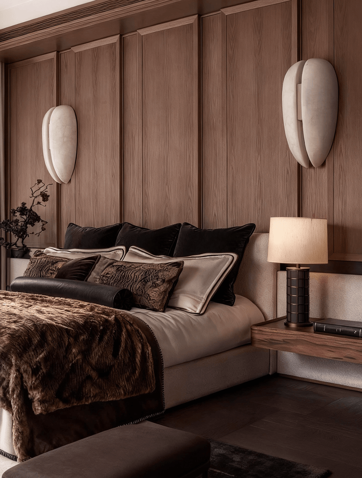 Alabaster Veil Wall Sconce - Vakkerlight