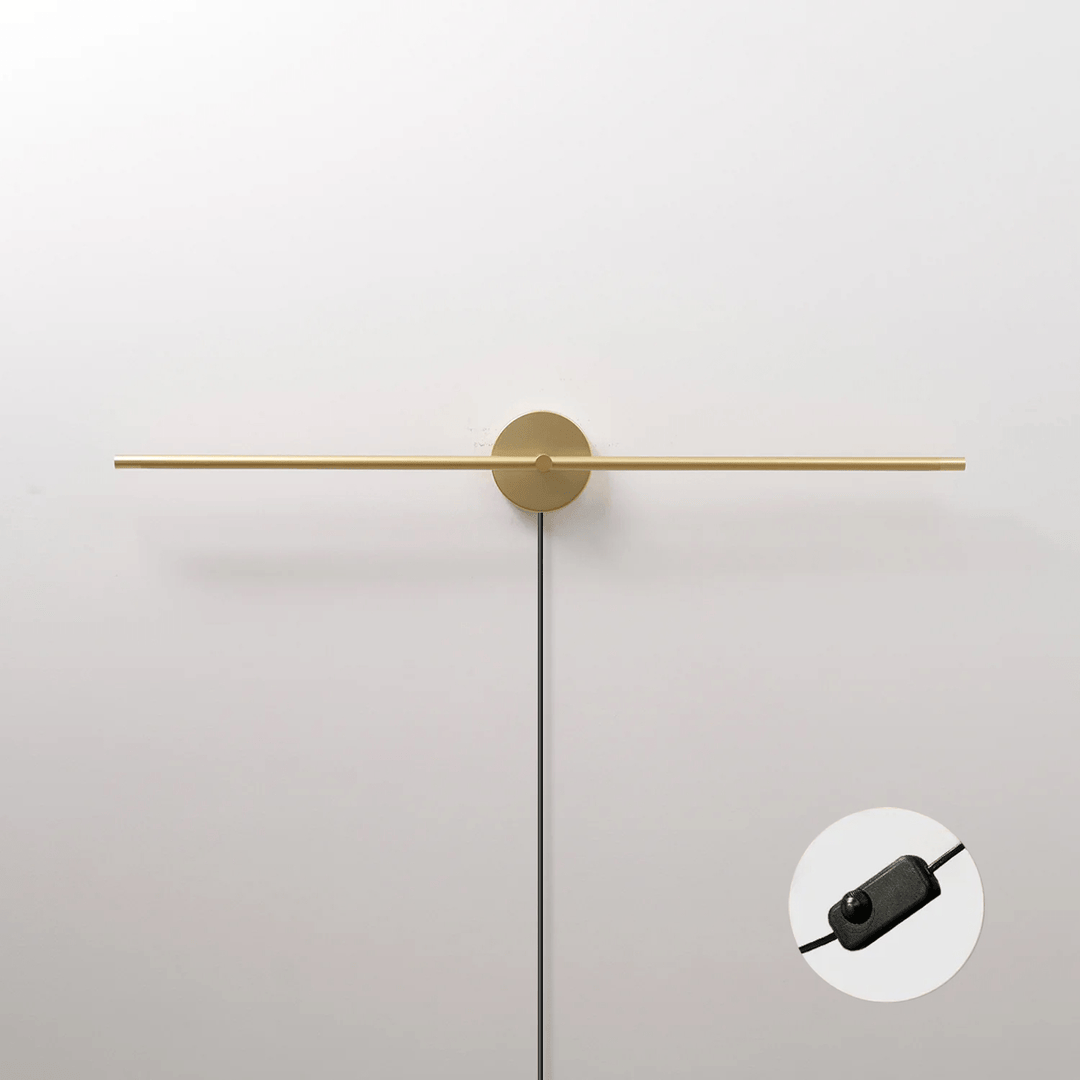 Minimalist Linear LED Plug - in Wall Lamp - Vakkerlight