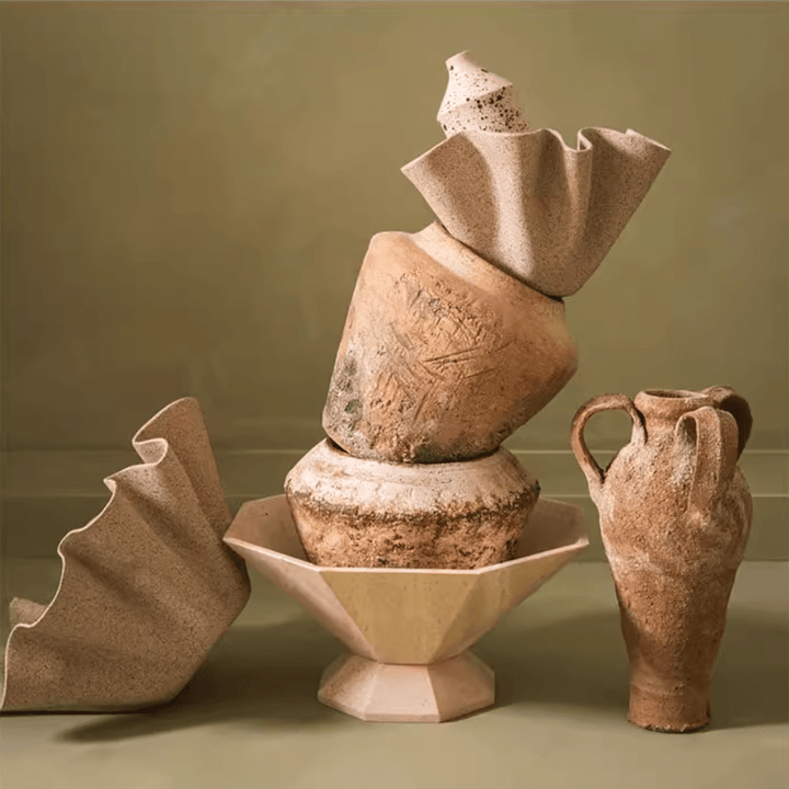 Facet Pedestal Bowl Storage Tray - Vakkerlight