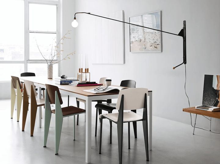 Black Long Arm Swing Arm Wall Lamp - Vakkerlight