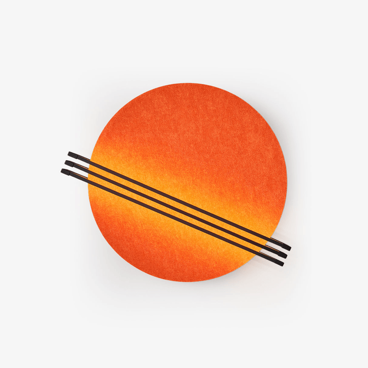 Abstract Sunrise Felt Wall Sconce - Vakkerlight