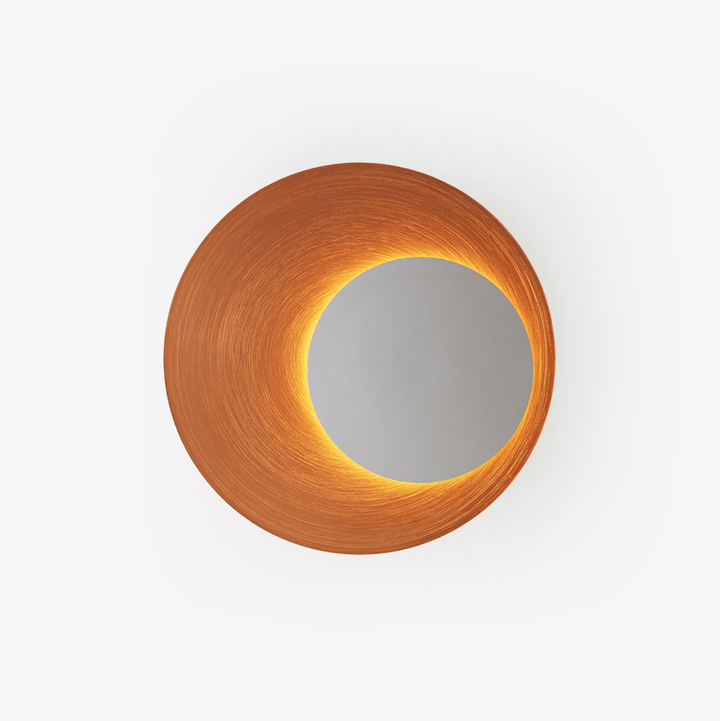 Abstract Circular Crescent Wall Sconce - Vakkerlight