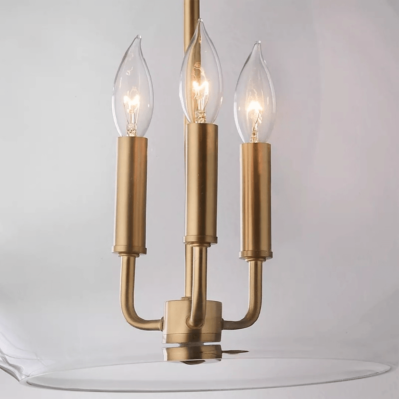 Lysander Clear Globe Pendant Lamp - Vakkerlight