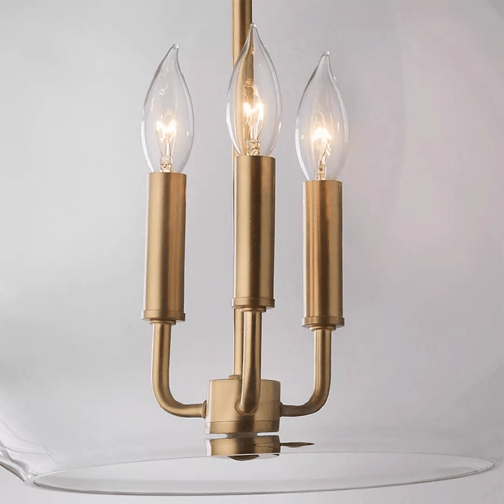 Lysander Clear Globe Pendant Lamp - Vakkerlight