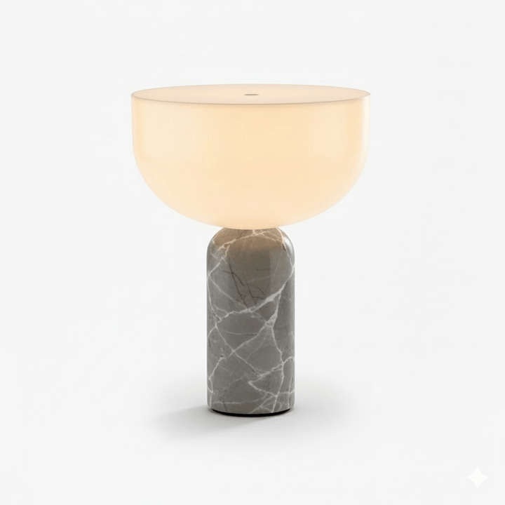 Arno Sphere Marble Table Lamp - Vakkerlight