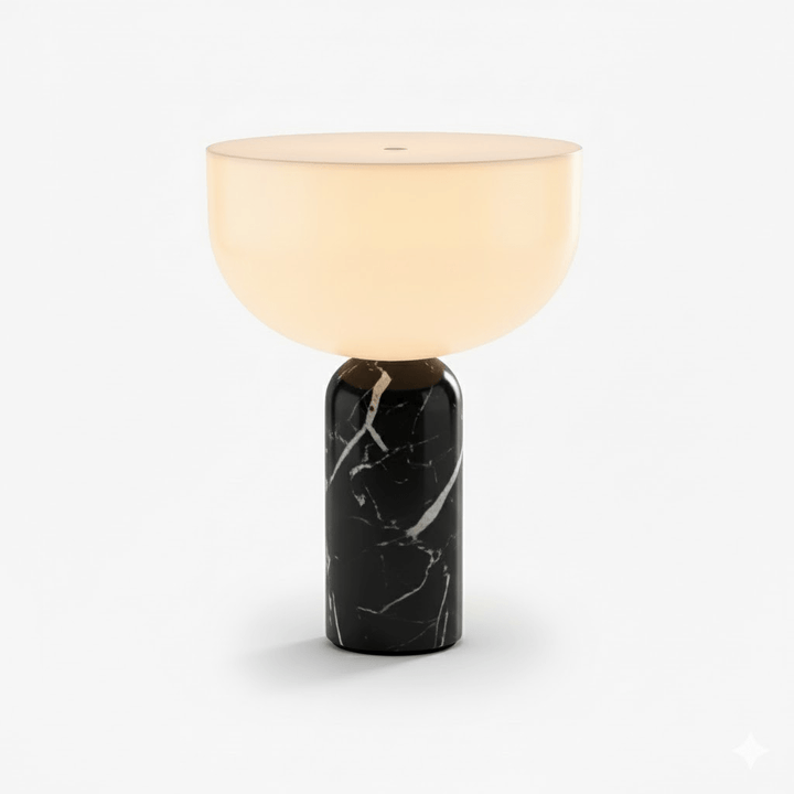 Arno Sphere Marble Table Lamp - Vakkerlight