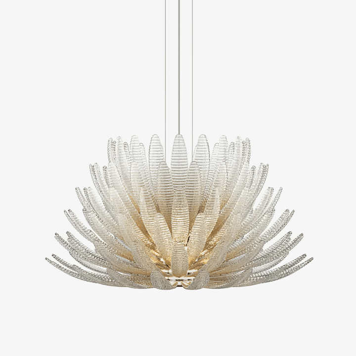 Aurelia Glass Petal Chandelier - Vakkerlight