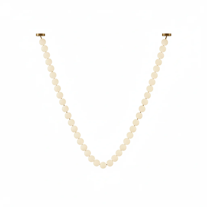 Pearl Necklace Balls Chandelier - Vakkerlight