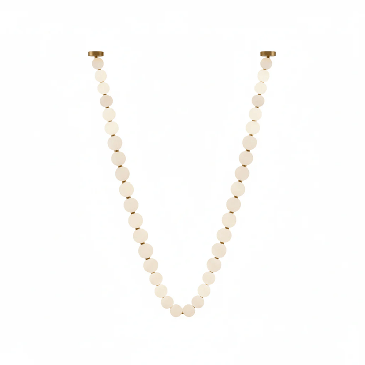 Pearl Necklace Balls Chandelier - Vakkerlight